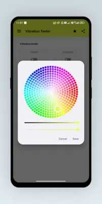 Vibration Tester android App screenshot 0