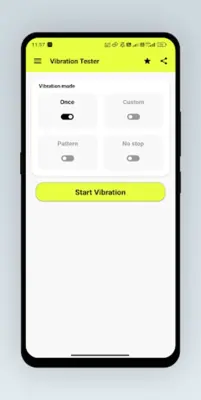 Vibration Tester android App screenshot 5